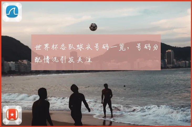 世界杯各队球衣号码一览，号码分配情况引发关注